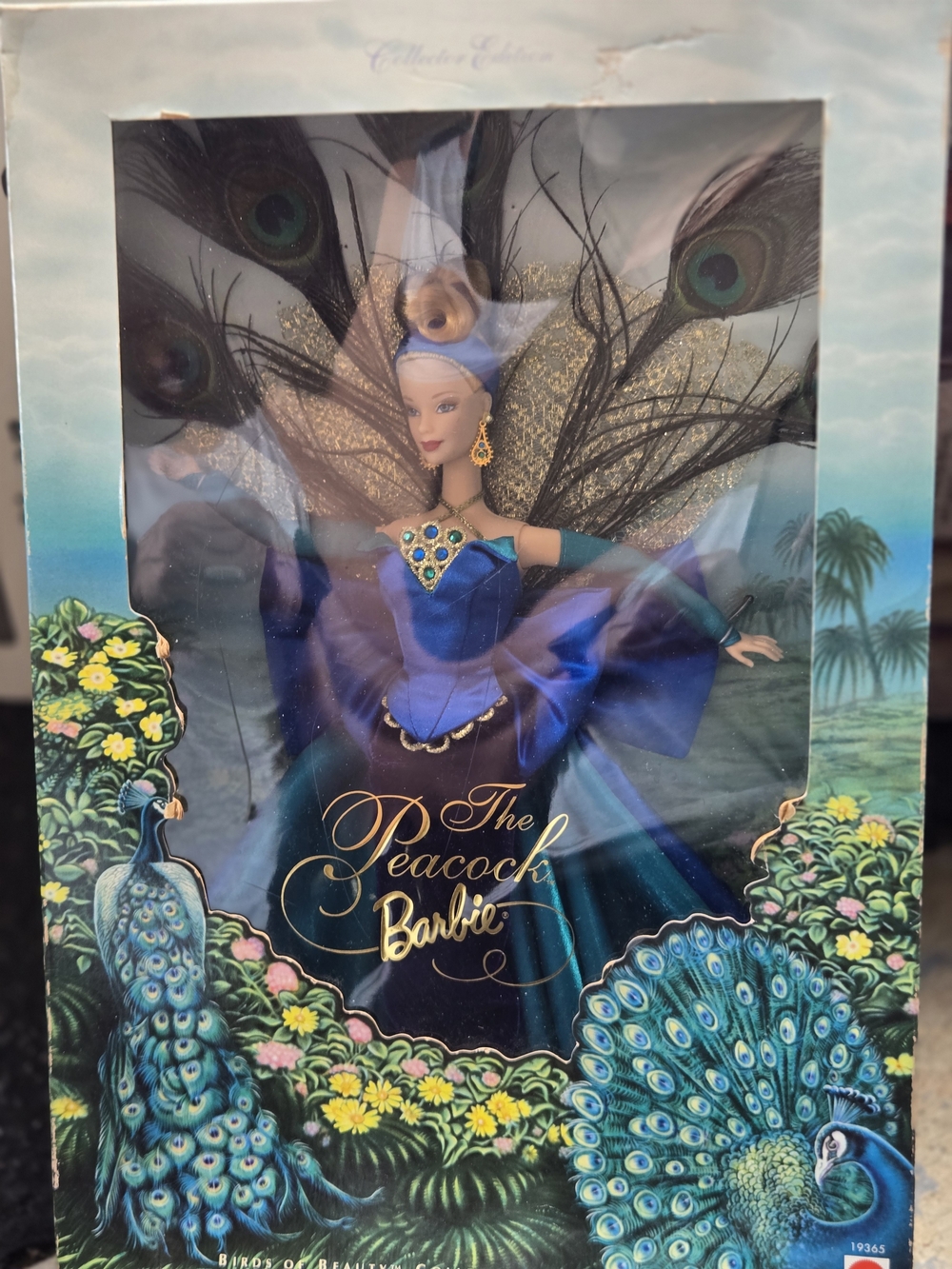Barbie Peacock Home Accent Doll - Blue and Gold